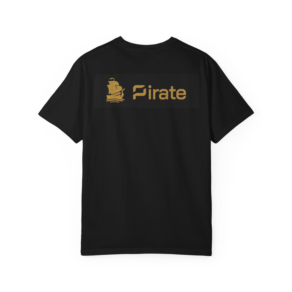 Statue of Liberty Pirate Graphic T-Shirt — 'Pirate' Logo Tee